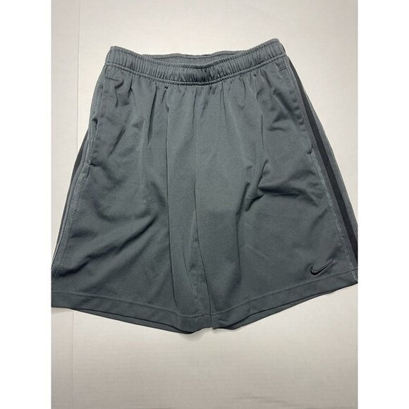 Nike Shorts Gray/Black Size‎ Medium Athletic Workout Shorts Basketball - Picture 1 of 9